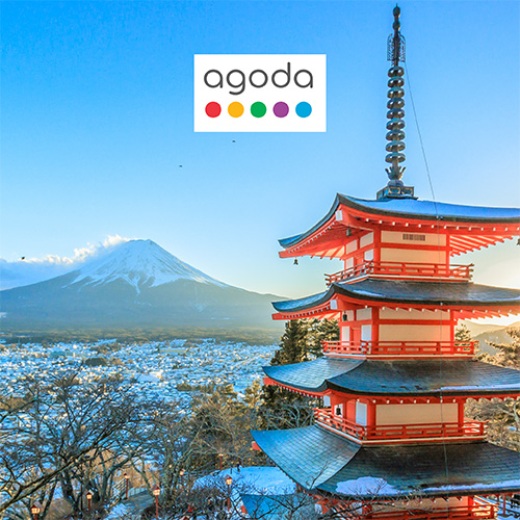 Agoda จองหัองพักที่ทั่วโลก รับส่วนลดสูงสุด 20%*